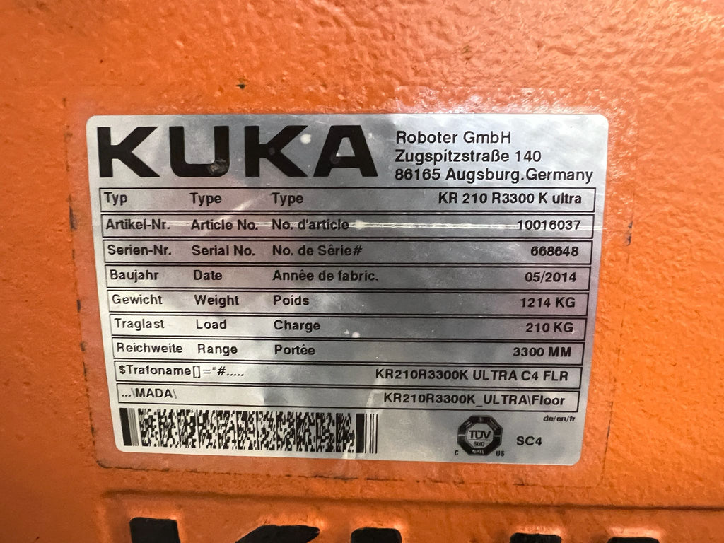 KUKA KR120 R3300 K Ultra | KR C4 | Baujahr 2014